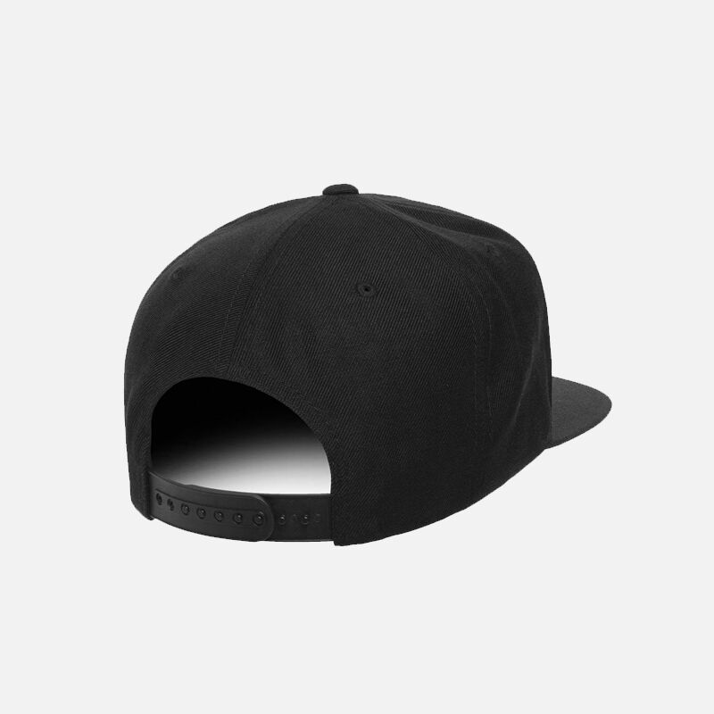 Black yupoong-flexfit-5089M-Black-B-cap