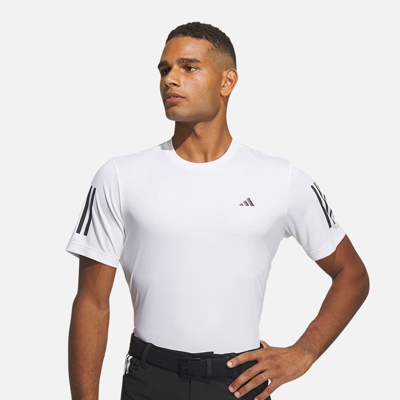 IN6631-adidas-3stripes-crewneck-tee-FrontModel IN6631-adidas-3stripes-crewneck-tee-FrontModel