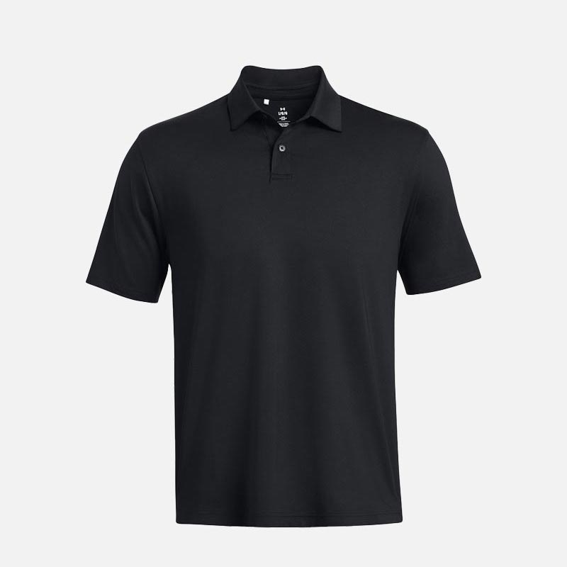 1382255-001-UA-underamour-polo-tee-men-black-front