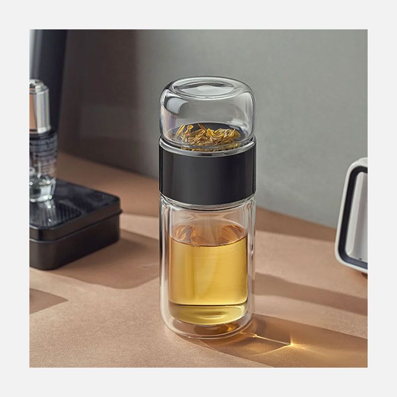 Double Wall Glass Tea Infuser